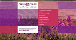 Desktop Screenshot of fff-leipzig.de